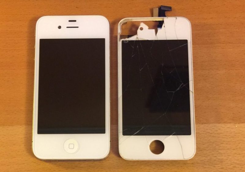 Iphone 4 до и после ремонта
