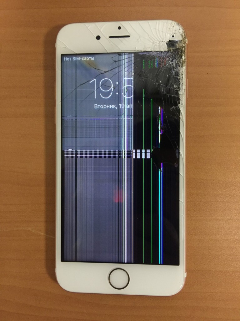 замена стекла iphone 6S