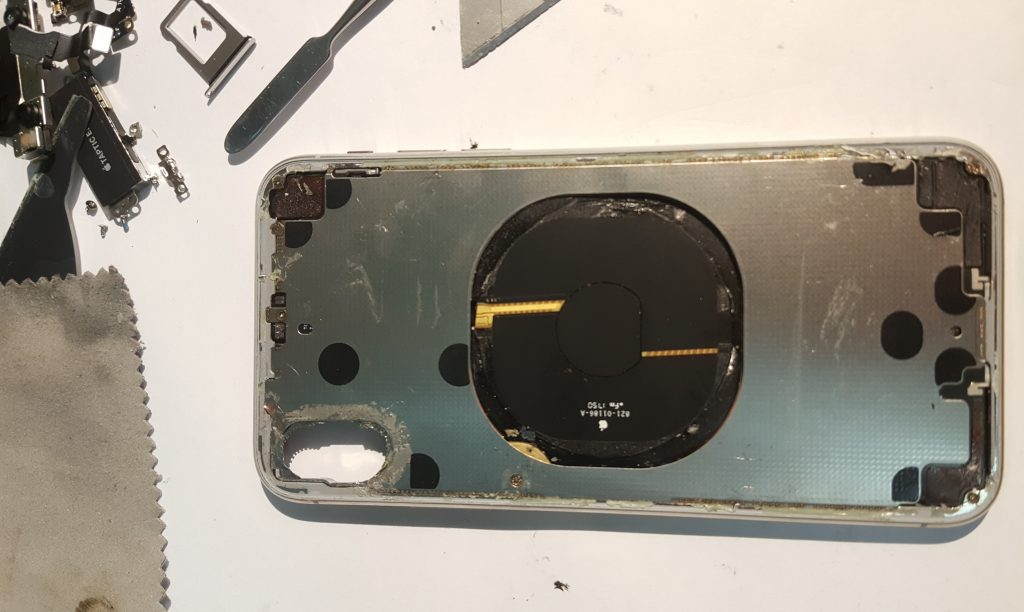 Замена заднего стекла Iphone X